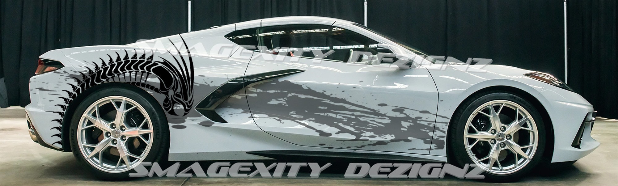 2020 2021 CORVETTE C8 Custom Graphics Decal Tribal Vinyl Etsy