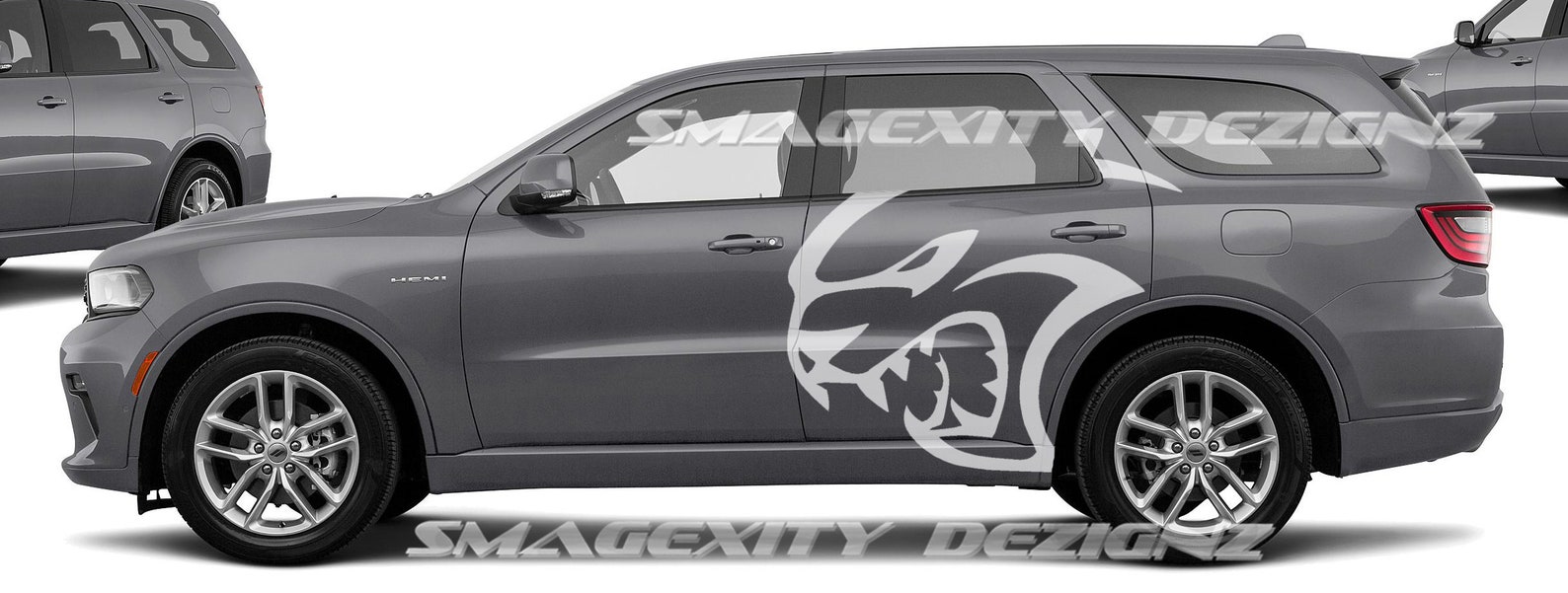 For Dodge DURANGO HELLCAT Huge CUSTOM Decals Graphics Vinyl Etsy