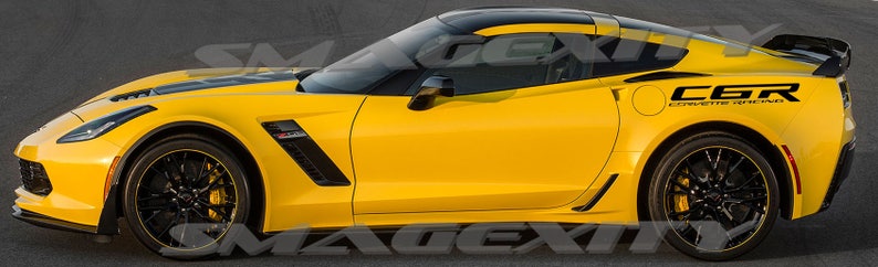 Corvette Racing Decal//Sticker C7 Z06 C6R ZR1-2 PIECES