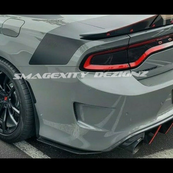FOR 6.4 KlT Charger R/T RT Scat Pack Honeycomb Tailband Trunk Stripe Kit solid or Hex Pattern KlT