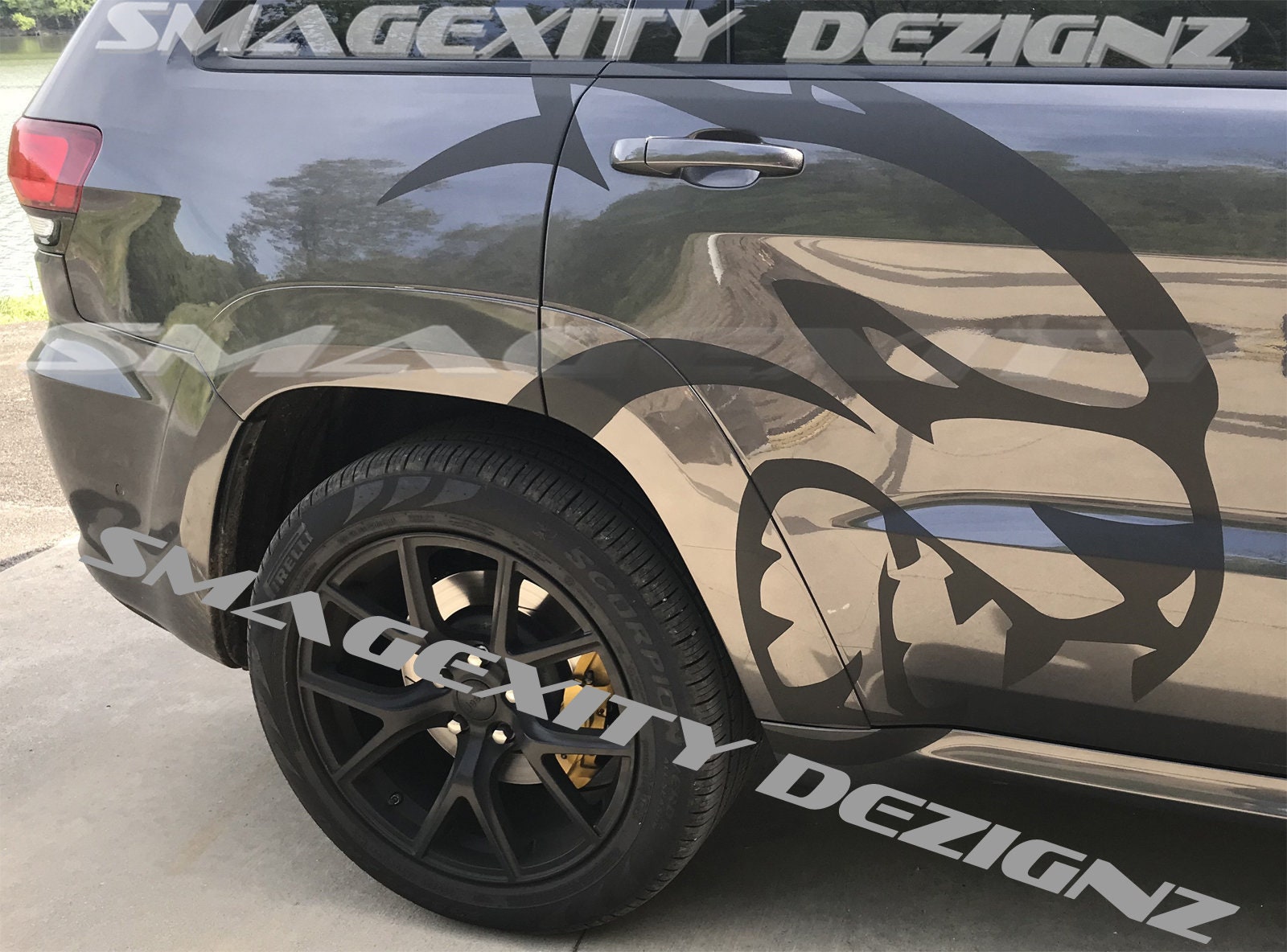 TRACK HAWK Trackhawk JEEP Hellcat Decal Graphic vinyl Mopar Etsy