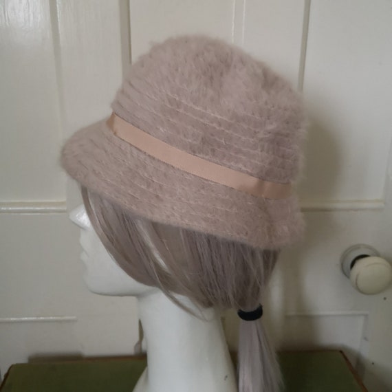 Vintage Kangol Angora Wool Bucket Hat 