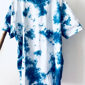 Indigo dye T-Shirt Bild 2