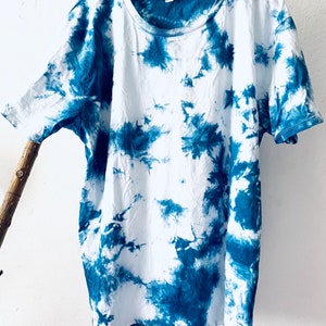 Indigo dye T-Shirt Bild 1