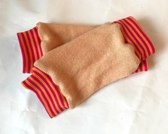 Merino wool gauntlets *Melba*