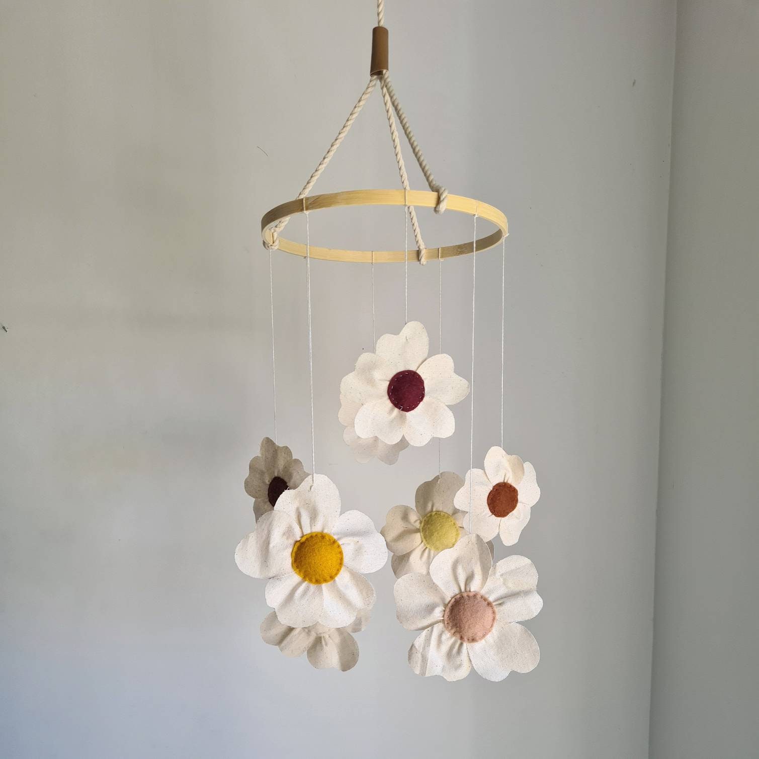 Flower Baby Mobile Flower Mobile Floral Mobile Baby Mobile