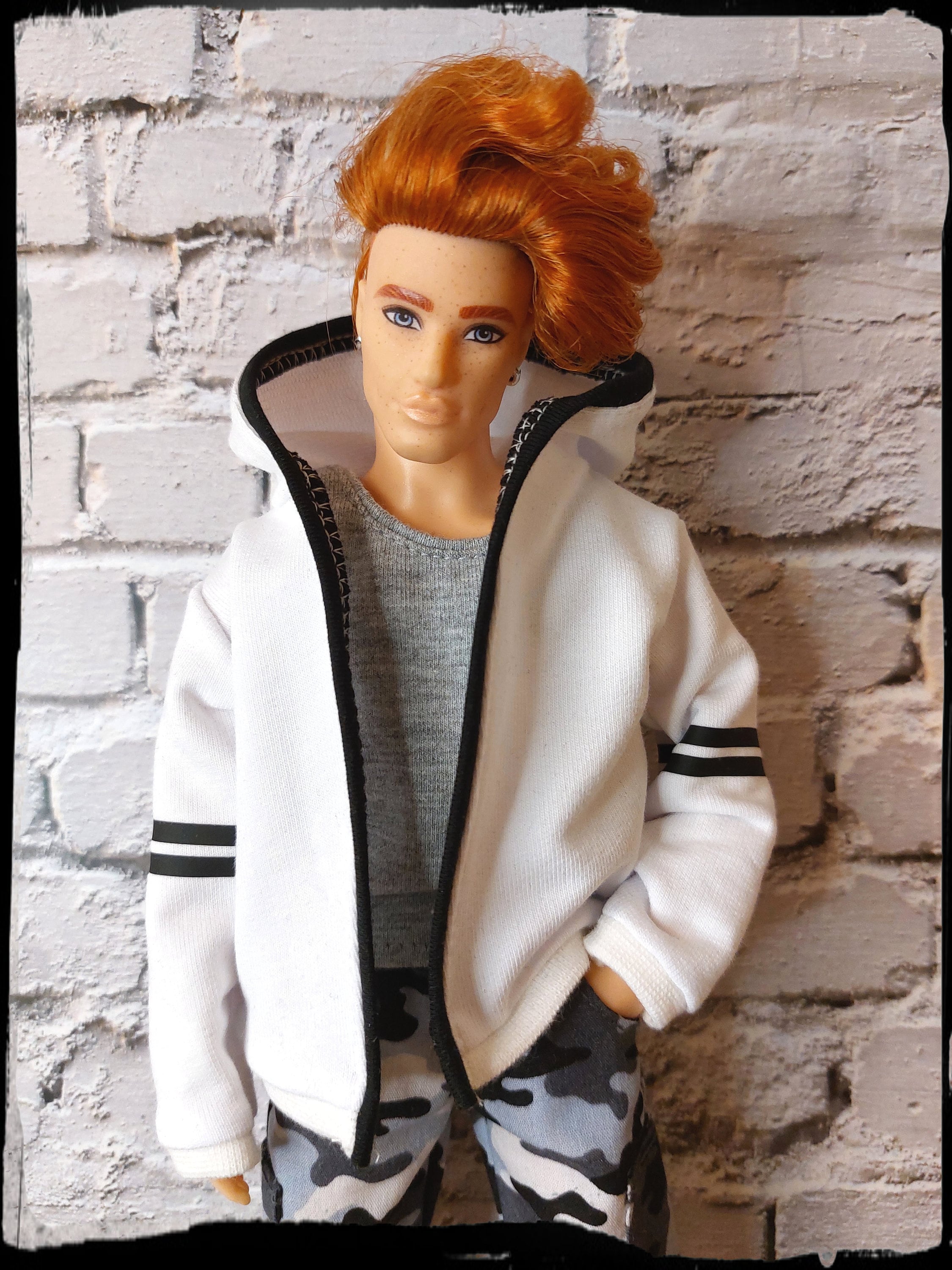 11 PCS Clothes for Ken Doll 12 inch Boy Dolls Including 4 Casual Outfits (  4 Tops and 4 Pants ) 3 Pair of Shoes Ken Clothes Set Christmas Birthday