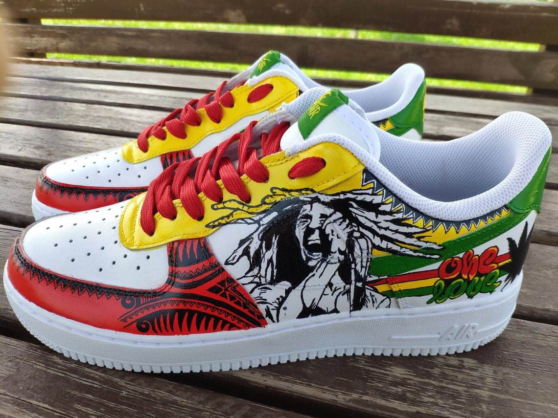 bob marley air force ones