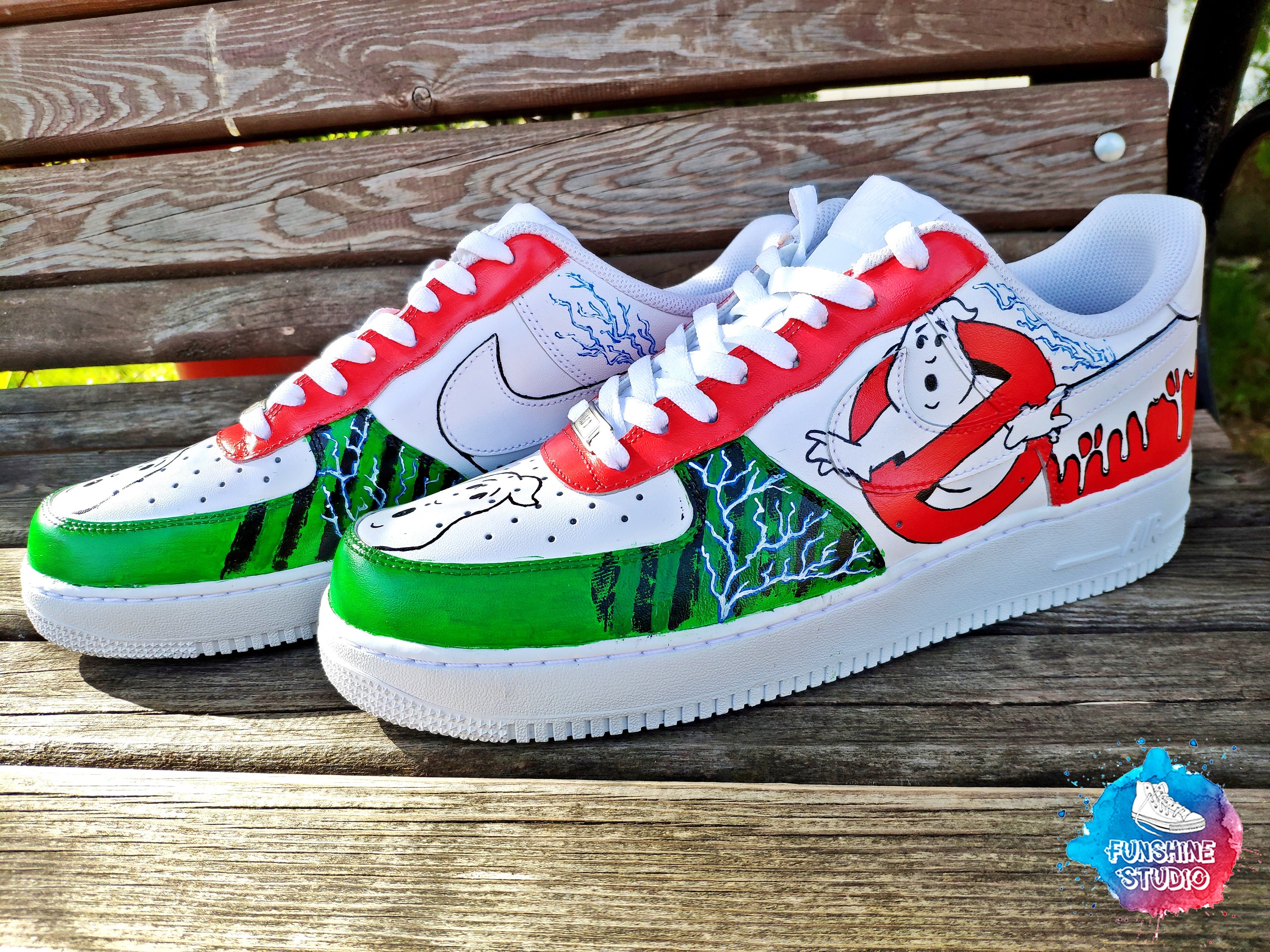 Custom Ghostbusters Nike Air Force 1 Custom Nike Air Force 1 | Etsy Italia
