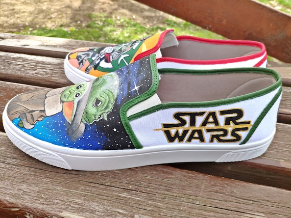 vans mandalorian shoes