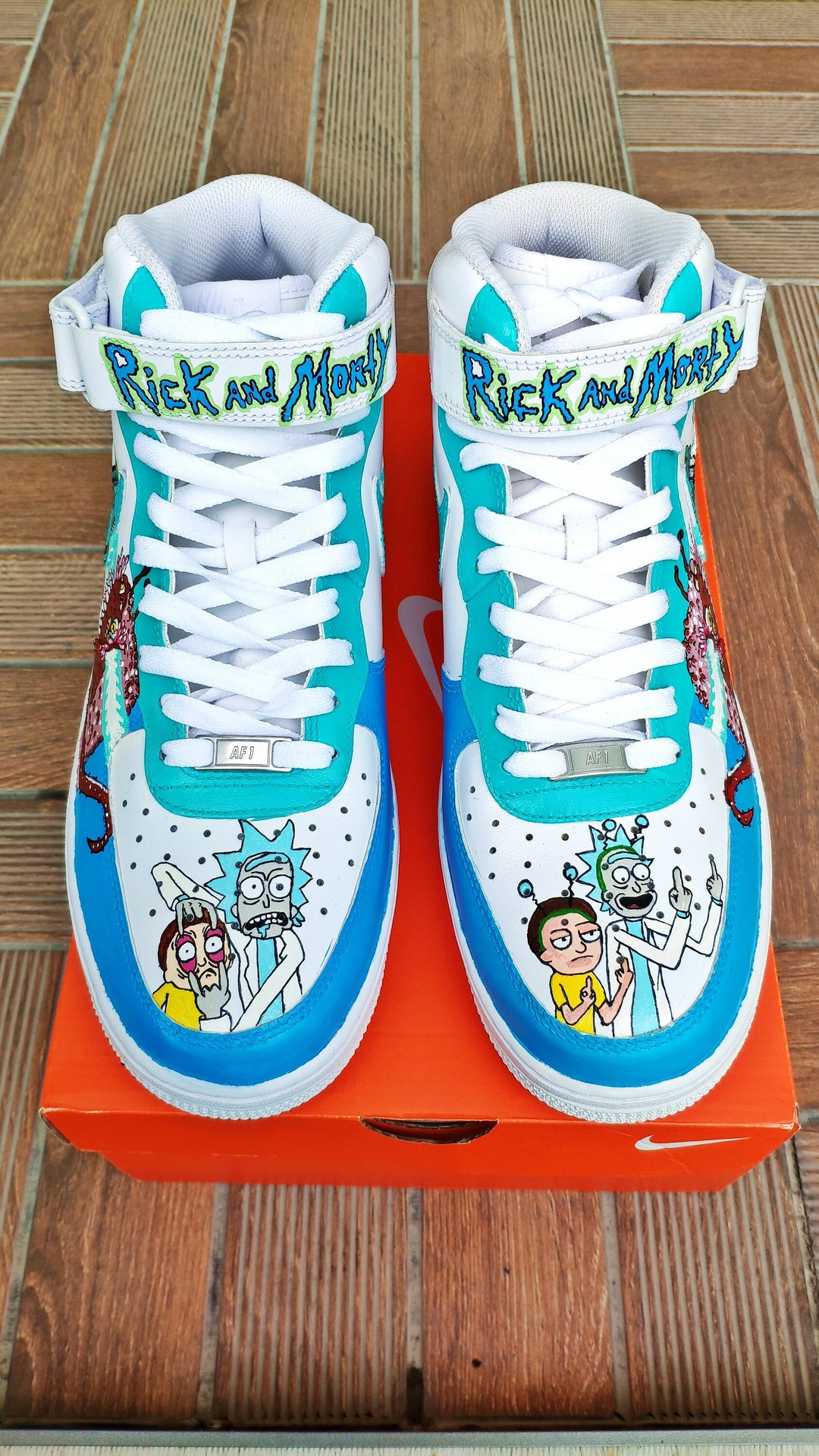 custom cartoon nike shoes