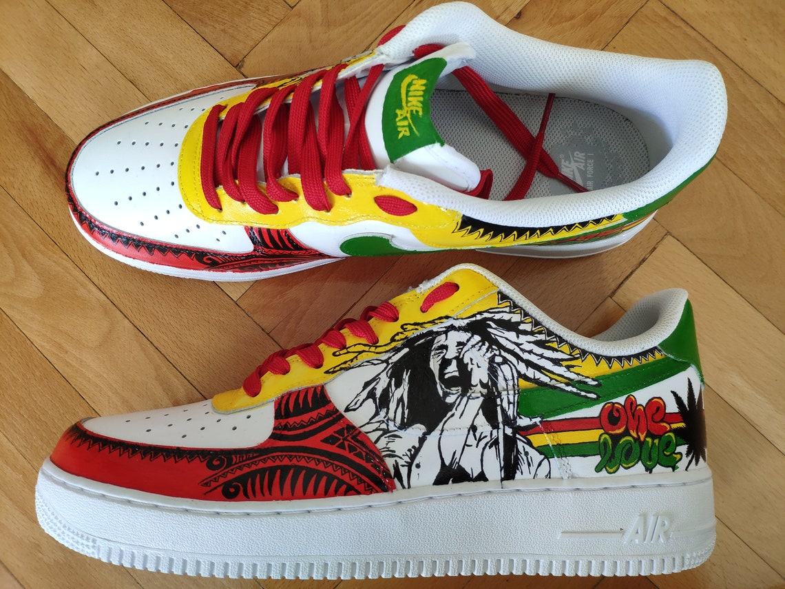 bob marley air force ones