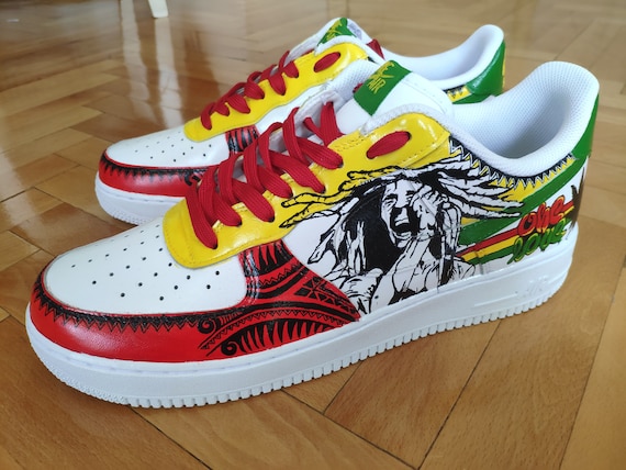 bob marley air force ones