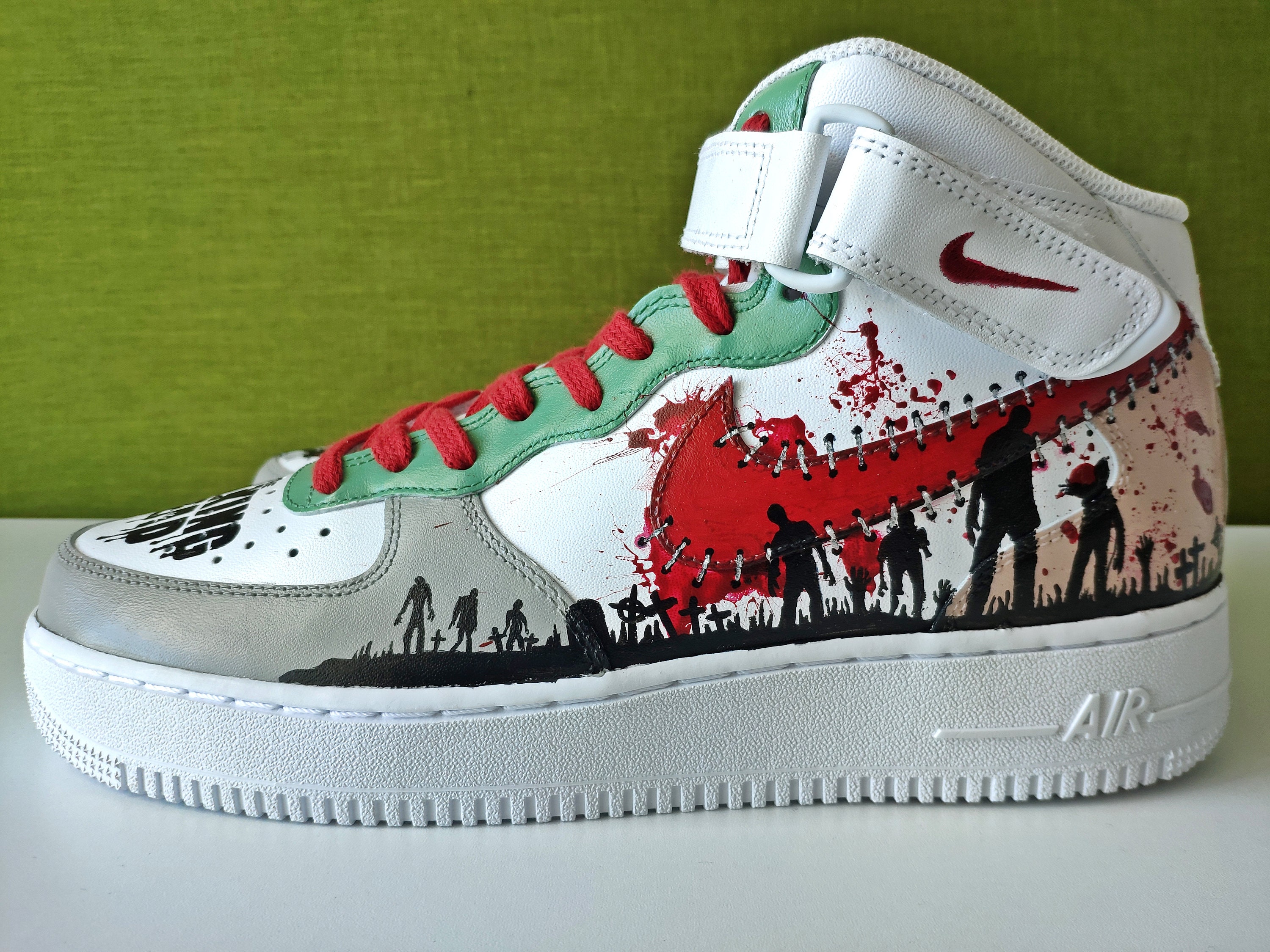 Zapatos Dead personalizados Custom Nike AF 1 - España