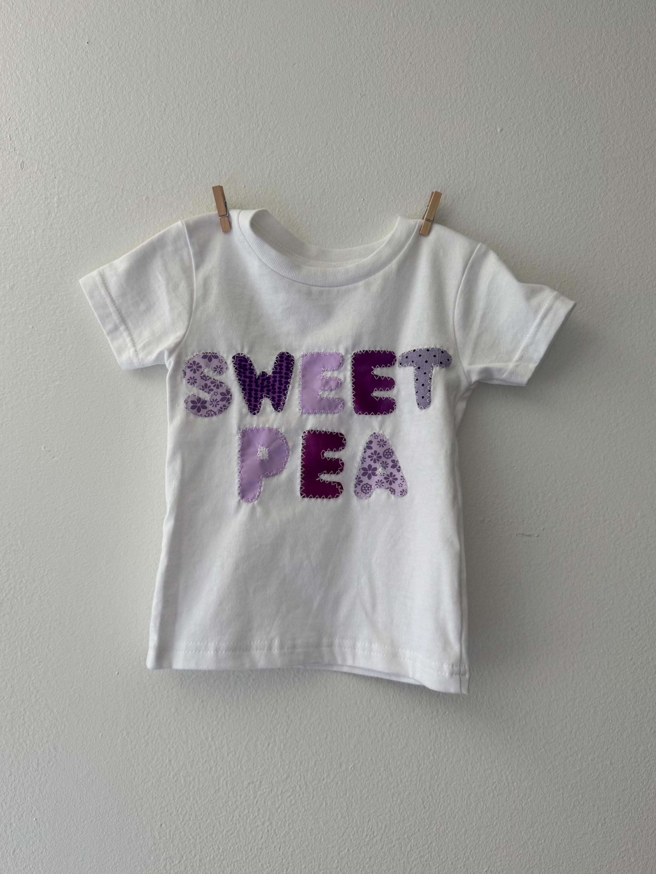 Custom Baby & Toddler Patchwork Tee - Personalized Name Shirt for