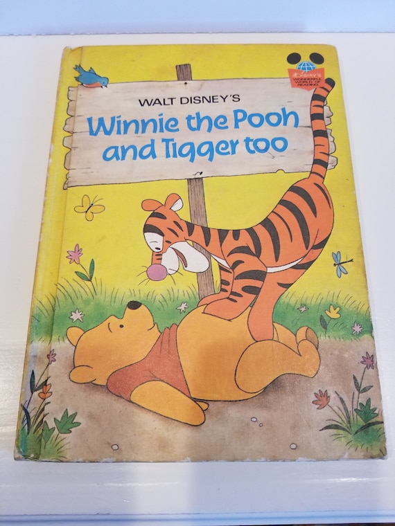 Walt Disney S Winnie The Pooh And Tigger Too Copyright Etsy