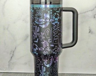 Gobelet Stanley Western Ghost, gobelet avec anse 30 oz gravé au laser