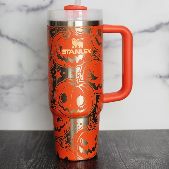 STANLEY The Halloween タンブラー　30OZ Engraved Halloween Stanley Tumbler, 30 Oz Stainless Steel, Jack-o