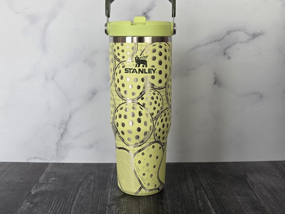 Pickleball Tumbler, Insulated Sports Water Bottle, pickle ballers Gift