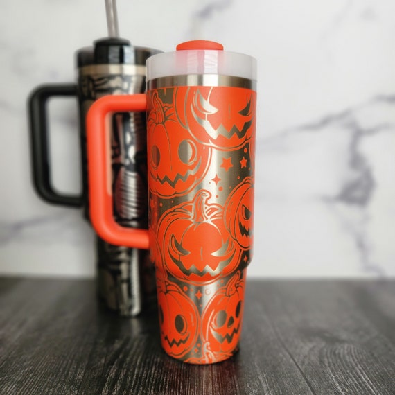 Limited Edition Stanley Quencher H2.0 Tumbler 30oz. Tigerlily Orange IN HAND