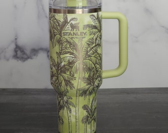 Vaso Stanley con palmera grabada / Tropical 40 oz Quencher H2.0