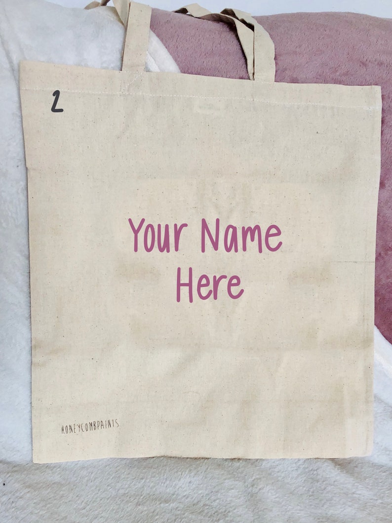 Tote Bag Shopping Bag Personalised Word Tote Bag Gifts For her Cottagecore Witchy Aesthetic Personalised Name Tote Bag Edgy