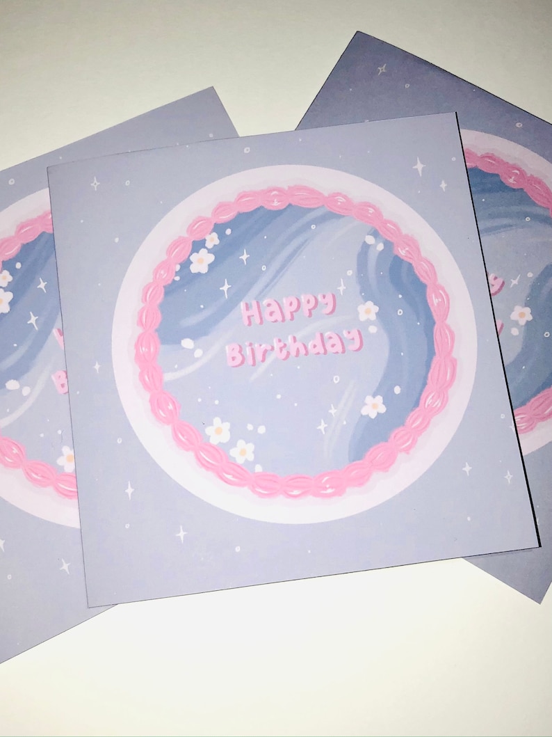 Aesthetic Happy Birthday Card