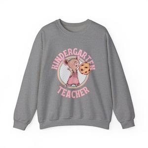 Cute Kindergarten Teacher Sweatshirt, Gift for Teachers, If You Give a Mouse a Cookie, Cozy Crewneck, Educational Humor
