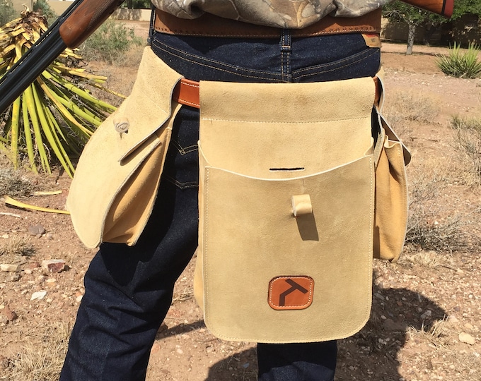 Personalized Leather Bird Hunting Bag Bird Hunting Gift Dove Hunting
