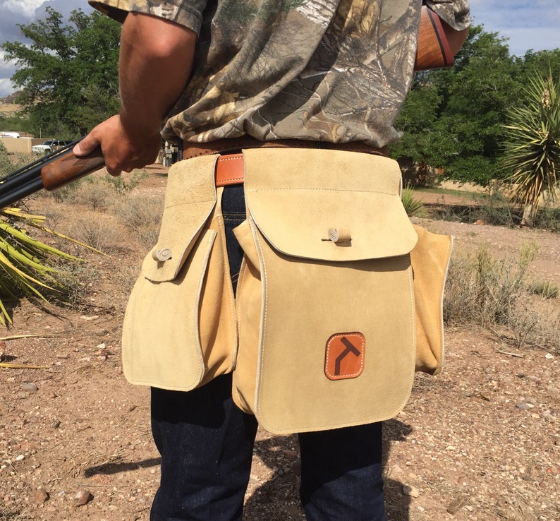 Personalized Leather Bird Hunting Bag Bird Hunting Gift Etsy