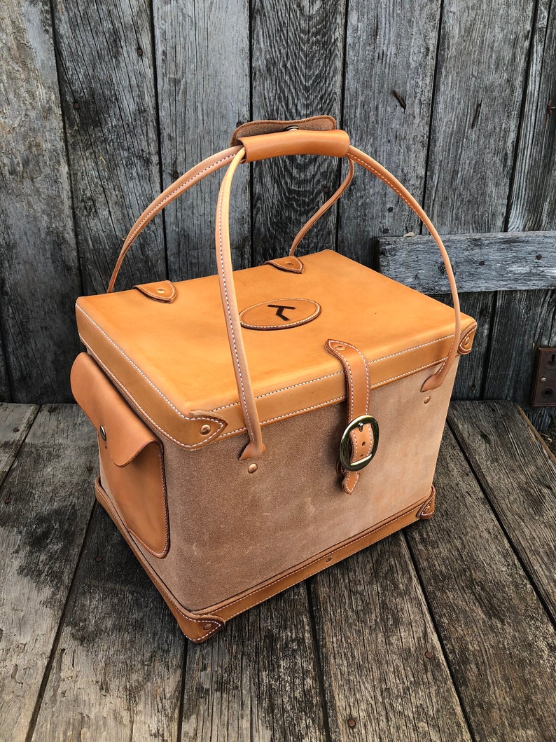 Hunting Gift Leather Ammo Bag Custom Shell Box