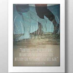 Huckleberry Finn Print - Quote Poster - Gifts for Book Lovers, Bookworms, Teachers, Librarians - Wall Art Decor - Mark Twain Huck Adventures