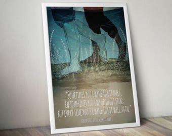 Huckleberry Finn Kunst, druckbare Wandkunst, Mark Twain Zitat Poster, digitaler Download Druck, Geschenk für Buchliebhaber, Bücherwurm, Bibliothekarin, Lehrer