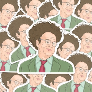 Dr. Steve Brule Vinyl Sticker | Fun | Laptop Stickers | Water Bottle | Check it out | Best Friend Gift | Funny | Fridge Magnet | For Him