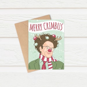 Dr. Steve Brule Weihnachtskarte | Merry Crimbus