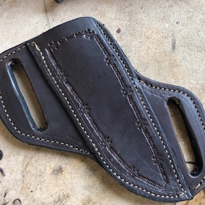 Crossdraw knife Sheath many styles available with custom tooling