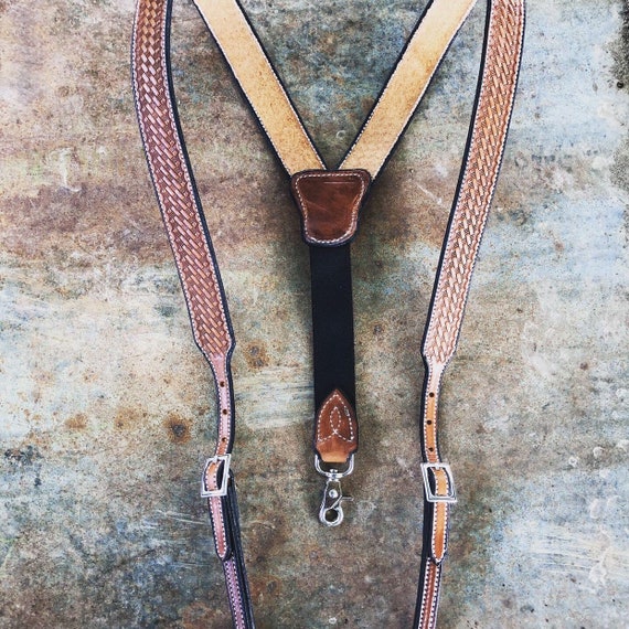 Handmade Suspenders, Sword belt, Leather Suspenders, Men Suspenders, P