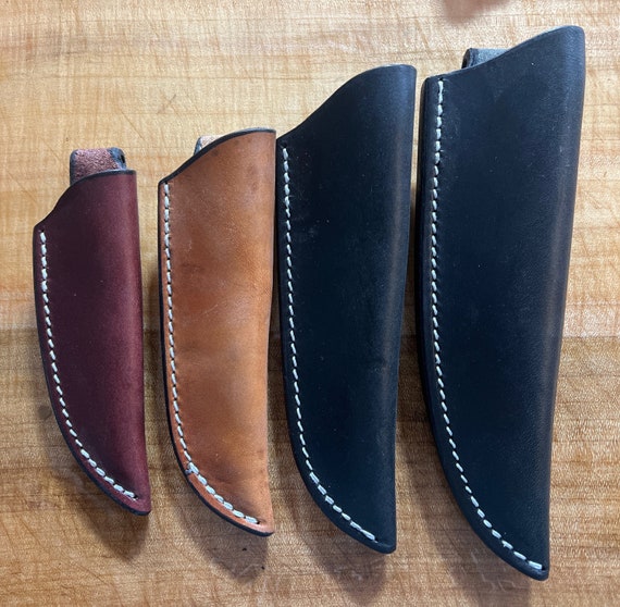 Navaja Personalizable Con Estuche De Cuero