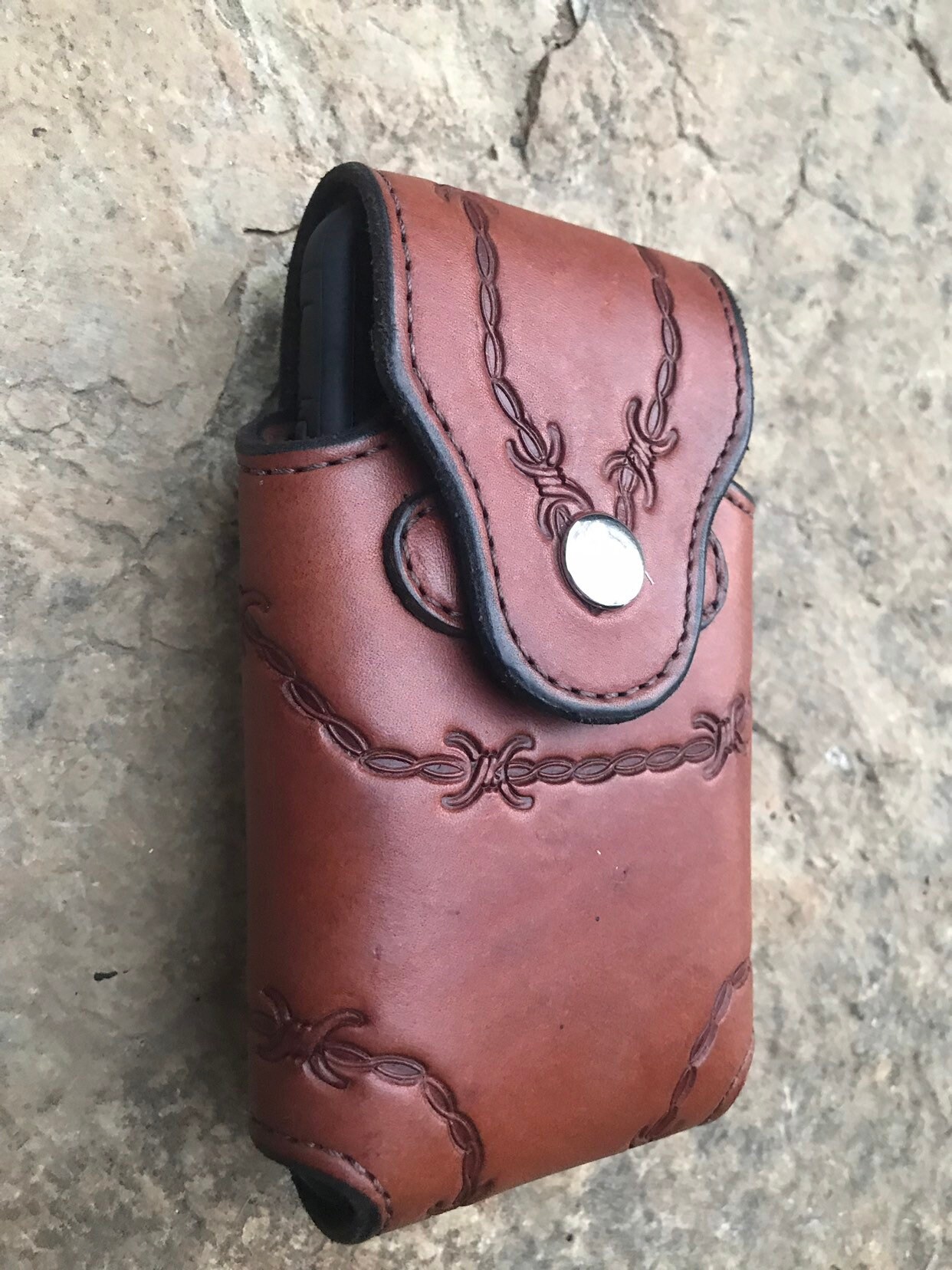 Leather Handmade Cell Phone Case Iphone Case Android Case Etsy