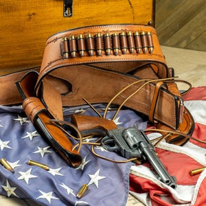 Gréement Western Gunbelt, Gréement double, Gréement Western Gunbelt, Gréement double
