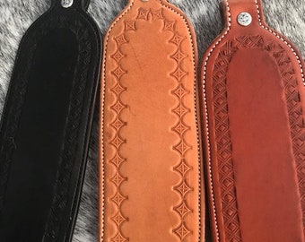 Handmade leather padded sling