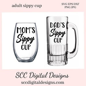 Personalised Hot Mess Adult Sippy Cup, Two Handle Mug for Disabled