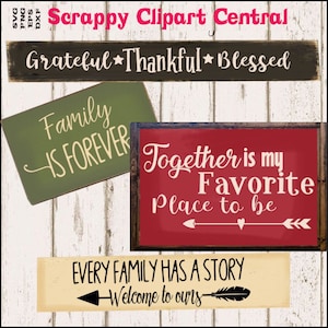 Conjunto de arquivos SVG Family Love - Família é para sempre - Cada família tem uma história Bem-vindo à nossa - Juntos é meu lugar favorito para ser SVG