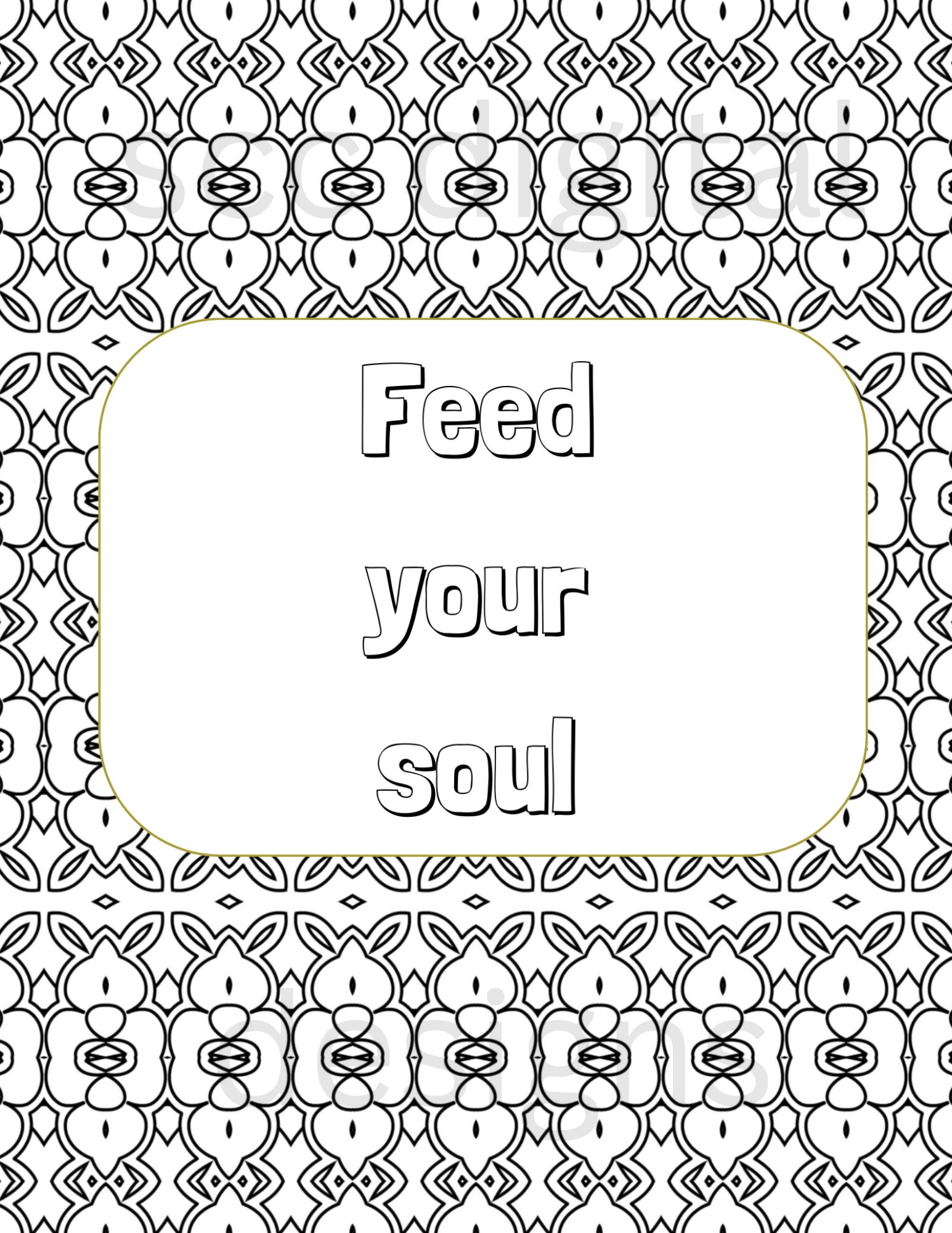 Adult Coloring Pages Mandala Printable Wall Art Print at - Etsy