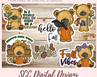 Fall Digital Sticker PNG,