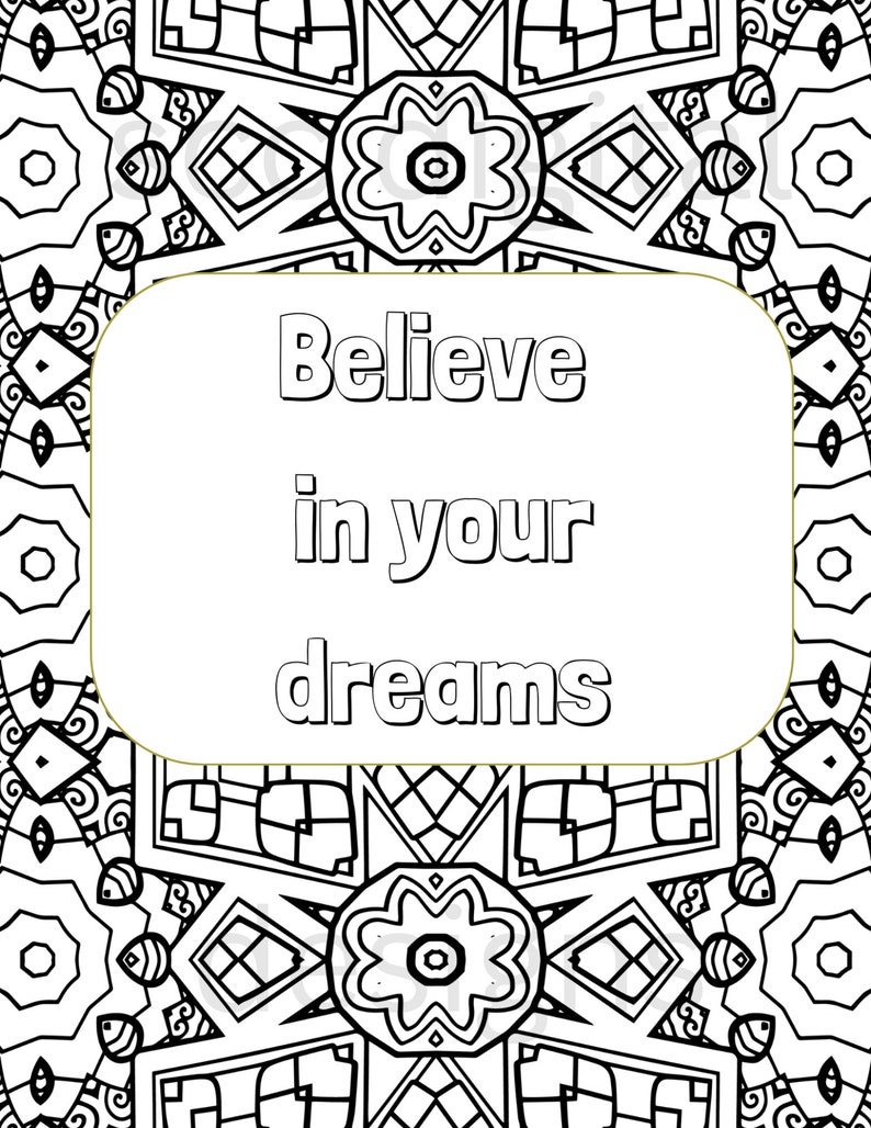 Adult Coloring Pages, Mandala Printable Wall Art, Print at Home ...