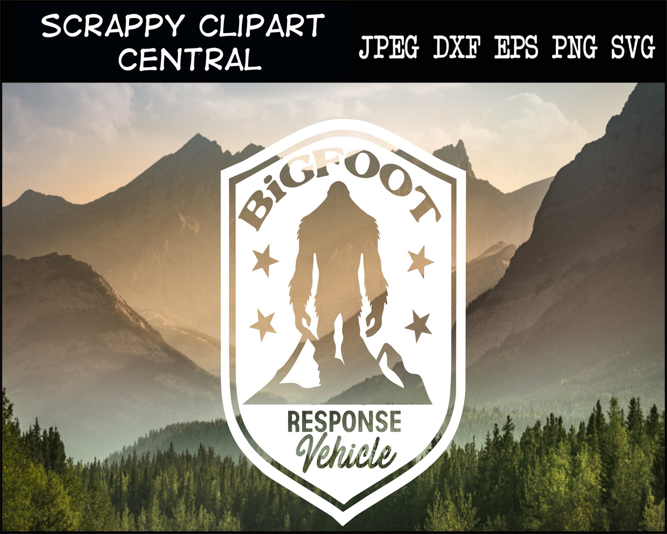 Große Fuß Antwort Fahrzeug Cutter Datei Mann Höhle Zeichen | Etsy