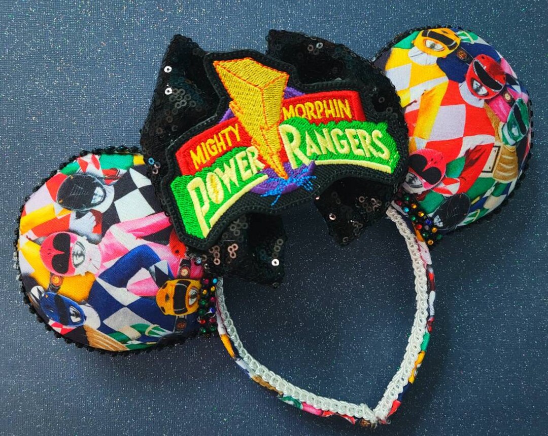 Mighty Morphin Power Rangers Minnie Ears - Etsy