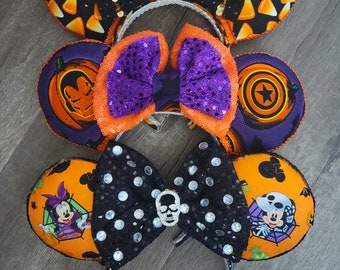 Halloween Minnie Ears