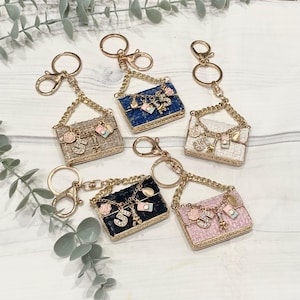 Porte-clés de sac à main | porte-clés |  Cadeaux pour elle | Cadeau d'anniversaire | Cadeau d'anniversaire | Cadeau Fête des Mères | Cadeau de demoiselle d'honneur | Cadeau de pendaison de crémaillère
